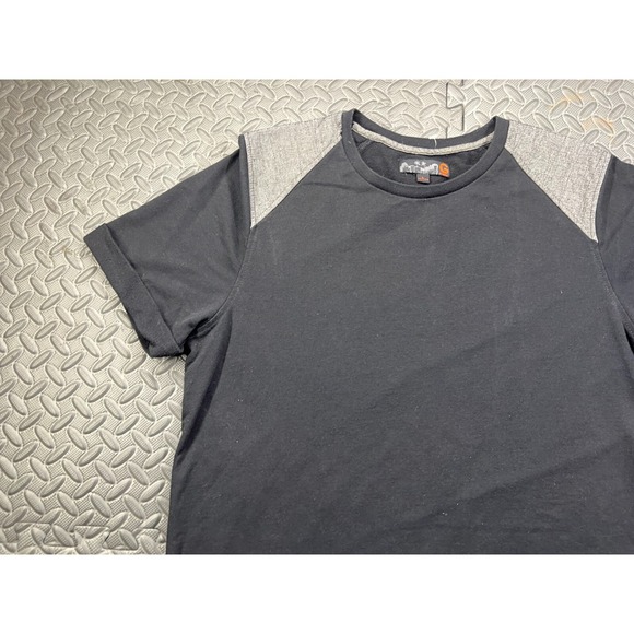 GUESS Jeans Shirt Adult Large Black Short Sleeve Outdoor Casual Preppy Men's - Picture 2 of 11